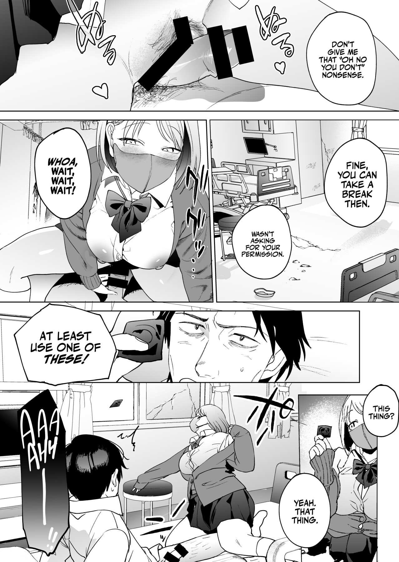 Hentai Manga Comic-Devoured by a Mysterious High School Girl 5 Seconds before I Bid My Life Farewell-Read-39